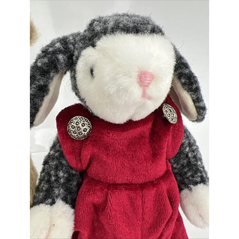 Vtg 1993 Retired Collectible Ty Murphy Dog 6033‎ and Lilly Lamb 6037 Beanie Baby